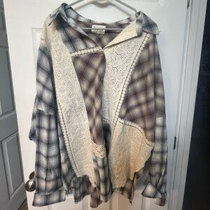 Never worn Oli and Hali oversized top